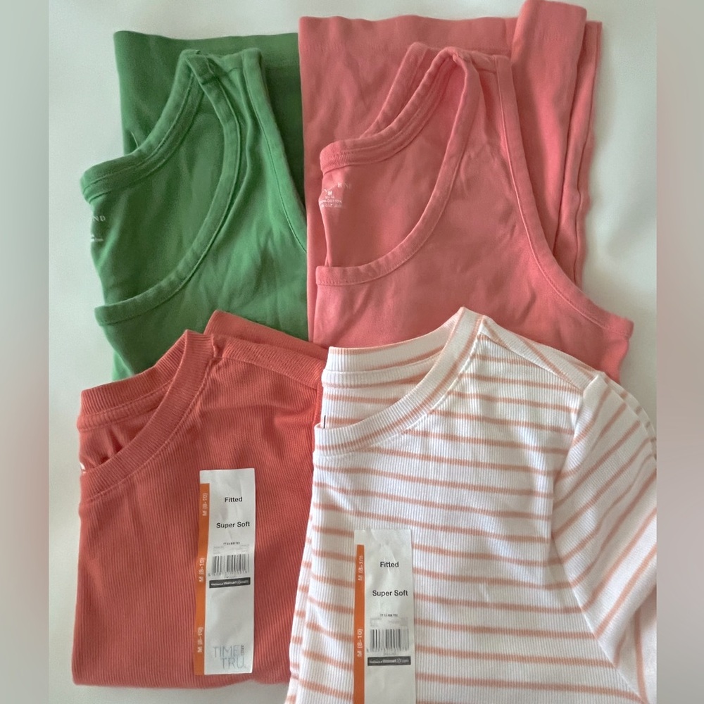 Bundle Shirts Tank Tops Size M Lot of 4